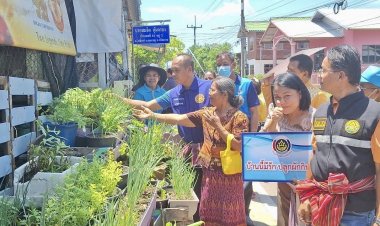 นายอำเภอขุนหาญ เปิดการขับเคลื่อนโครงการหนึ่งตำบลหนึ่งหมู่บ้านยั่งยืน