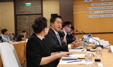 รทสช.ผนึกภาคคีเครือข่ายทั่วประเทศร่วมระดมสมองเร่งขับเคลื่อนนโยบายแก้ภัยพิบัติชุมชนซ้ำซาก