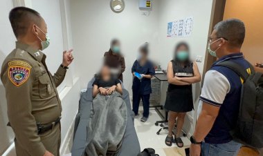 รวบหมอเถื่อนคาเข็ม อ้างตัวเป็นแพทย์จิ้มหน้าในคลินิกกลางกรุง