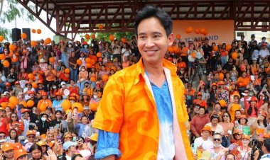 สาวกด้อมส้มรอเลย" พิธา"หสบป่วยโควิด ลุยเดินสายขอบคุณชาวแม่กลอง-สมุทรสาคร