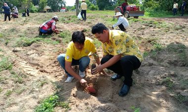 นายอำเภอกบินทร์บุรีเปิดกิจกรรมปลูกป่า 1 ฝน 1 ต้น  เพื่อประโยชน์ชุมชนคนวังตะเคียน