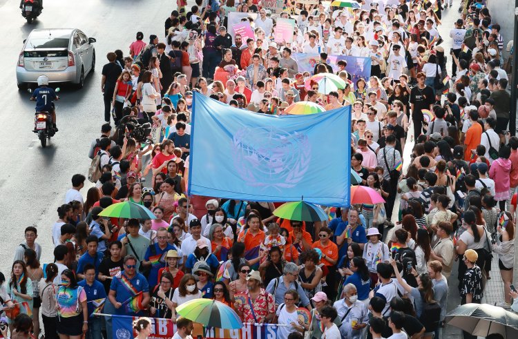 UNFPA ร่วมขบวน “ขบวนบางกอกไพรด์ 2023” หนุน 6 ประเด็นรณรงค์ เฉลิมฉลอง “Pride Month”