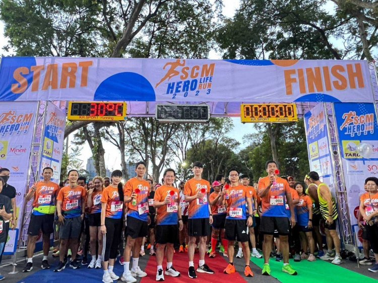 สุดคึกคัก! ซัคเซสมอร์จัดงานงานวิ่งการกุศลครั้งใหญ่แห่งปี“SCM HERO LIFE HERO RUN 2023”