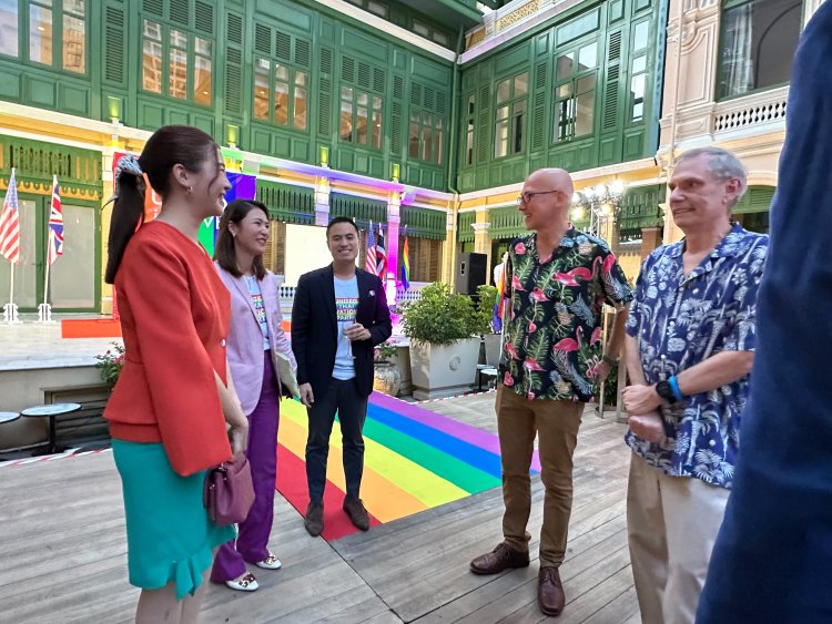 รทสช.ร่วมงานใหญ่ “UK-US Annual Pride Event "United in Love” 2023