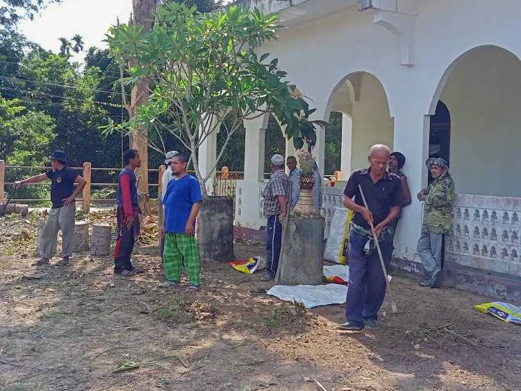 พัฒนามัสยิด ต้อนรับวันสำคัญเฉลิมฉลอง “อีฎิ้ลอัดฮา-รายอฮัจยี”