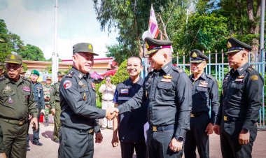 กองกำลังสุรนารีจัดกิจกรรม “ปลูกป่าอาเซียน” ตามโครงการหมู่บ้านเข้มแข็งคู่ขนานตามแนวชายแดนด้านไทย-กัมพูชา