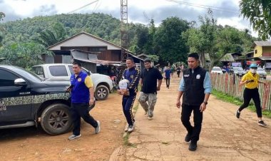 นายอำเภอสบเมย รณรงค์ ประชาสัมพันธ์ ลงทะเบียนการใช้งานแอปพลิเคชัน "ThaiD"  สะดวก รวดเร็ว ปลอดภัย  