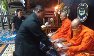 "จ.ป.ส." สท.มอไซค์ เป็นเจ้าภาพร่วมงานอภิธรรมศพ"คุณพ่ออุบล  สิงห์ยะเมือง "