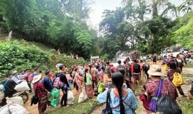 เมียนมาปูพรมถล่มหนัก!กะเหรี่ยงคะยาเผยนาทีชีวิตหนีตายทะลักเข้าไทยเพิ่ม จนบางหมู่บ้านแทบร้าง