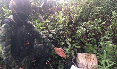 กกล.ผาเมือง ปะทะเดือดแก๊งค้ายา กลางป่าชายแดน อ.ฝาง ยึดยาบ้า 4.1 แสนเม็ด