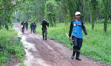 เจ้าหน้าที่ระดมค้นหาหนุ่มศรีสะเกษกรีดยางหายตัวปริศนา 5 วันยังไร้ร่องรอย