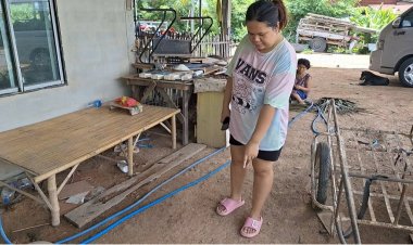 ระทึก! กระสุนปริศนาเจาะกระจกหน้าต่างโชดดี  ไม่ทะลุโดนเด็ก