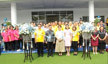 พ่อเมืองปากน้ำ จ.สมุทรปราการ เป็นประธานเปิดหน่วยฟื้นฟูฯ ทม.ลัดหลวง