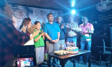 ผู้นำท้องถิ่น-ปชช.ย่านนิคมอุตฯพร้อมใจร่วมจัดวันเกิดให้"รัชกฤต  พยัคฆ์" นอภ.ศรีมหาโพธิ