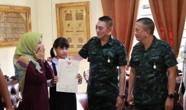 คณะแม่ทัพภาคที่ 4 ลงพื้นที่เยี่ยมให้กำลังใจครอบครัวของ ดร.ปรีดี มะนีวัน ตามสัญญาใจว่า“จะดูแลไม่ทิ้งกัน”