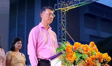 พิจิตรเมืองศิลปินถิ่นบันเทิงจัดงานมหกรรมสุขภาพรำวง3ส.หนุ่มน้อยสาวใหญ่กว่า1,500 คน ร่วมโชว์ลีลายักย้ายส่วยเอว