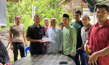 ตัวแทนพรรคประชาชาติ เยี่ยมให้กำลังใจ 2 ครอบครัว ที่เสียชีวิตจากเหตุปะทะเดือดโคกโพธิ์