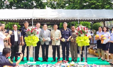 สำนักงานศุลกากรภาคที่ 2 แถลงผลการจับกุมการลักลอบหนีศุลกากร ปีงบฯ 2566 มูลค่า 40 ล้านบาท