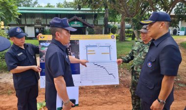 นพค.24 ก่อสร้างเส้นทางคมนาคมเพื่ออำนวยความสะดวกให้กับชาวบ้านมุกดาหาร