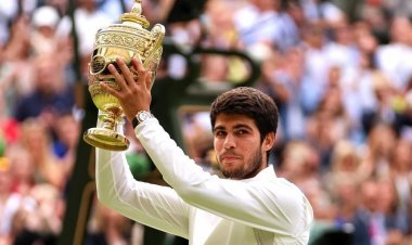 กำเนิดสตาร์รุ่นใหม่"อัลคาราซ" ดวลมาราธอน 5 เซตก่อนสยบ "ยอโควิช" คว้าเเชมป์วิมเบิลดัน