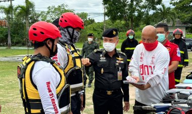 พล.ต.อานนท์ นำคณะลงพื้นที่ตรวจเยี่ยมหน่วยบรรเทาสารธภัยทบ.ภาคอีสานตอนล่าง