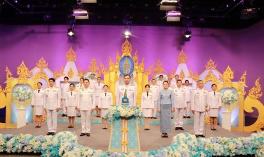 พ่อเมืองแม่ฮ่องสอนนำขรก.ทุกภาคส่วนถวายพระพรสมเด็จพระพันปีหลวง