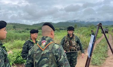 ผบ.ทหาร หน่วย ฉก. ราชมนูสั่งยกระดับตรึงกำลังเข้มสกัดรุกอธิปไตยหลังเมียนมาสู้รบหนัก