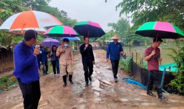 ผู้ตรวจมท.ขึ้นเหนือเยี่ยมชม “โคก หนอง นา โมเดล"กำนันดม แม่ตาว ต้นแบบทำเกษตรกรรมยั่งยืน