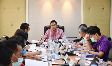 ผู้ว่าฯชลบุรี ประชุม (คพรฟ.)กองทุนพัฒนาไฟฟ้าจังหวัดชลบุรี 2 แจงผลดำเนินการ-ความก้าวหน้าโครงการชุมชน