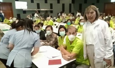 เทศบาลนครสมุทรปราการ สนองพระราชดำริ "โครงการเพิ่มไอโอดีน เพิ่มไอคิวประชาทุกกลุ่มวัย”