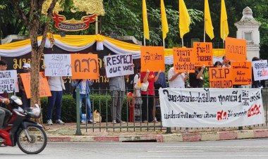 นศ.ม.ศิลปากรเดือด!รวมกลุ่มไล่ กกต. สว. ศาล รธน. ไม่เห็นด้วยตัดสิทธิ "พิธา"