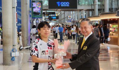 “เม-ศุภนิดา" เดินทางกลับไทยแล้ว  หลังคว้าแชมป์แบด ยูเอส โอเพ่น อย่างยิ่งใหญ่