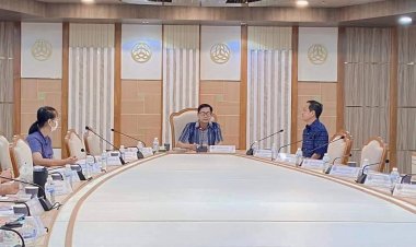 พ่อเมืองศรีสะเกษร่วมซักซ้อมเตรียมพร้อมรับการประเมินรางวัลคุณภาพการบริหารจัดการภาครัฐ PMQA 4.0