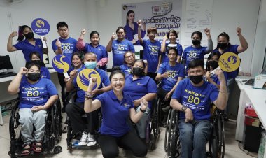 “โครงการหงษ์ทองปันน้ำใจสลากทุกใบสร้างอาชีพ”...“วี ฐิตาภา ธนทรัพย์ปรีชาย์” ตั้งปณิธานทำเพื่อสังคม