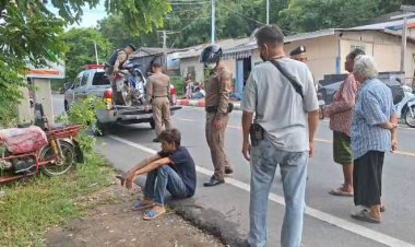 ยายเศร้า!!หลานป่วยอาการทางประสาทย่องฉกจยย.ถูกตร.จับดำเนินคดี