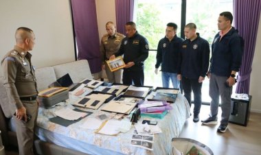 ตำรวจบุกค้น 2 บ้านหรูทลายราชาคริปโตฯแก๊งจีนสีเทายึดทรัพกว่า 300 ล้าน