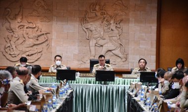 ผู้ว่าฯชลบุรีเดินหน้าขับเคลื่อนนโยบายที่สำคัญของรัฐบาลและกระทรวงมหาดไทย