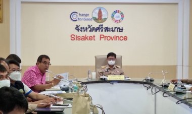 โครงการชลประทานศรีสะเกษยกระดับบูรณการบริหารจัดการน้ำ 6 ด้านรับมือน้ำท่วมทุกมิติ