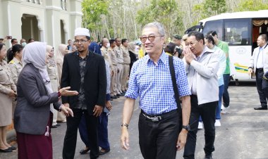 ศอ.บต. นำคณะทูตกลุ่มประเทศมุสลิม 10 ชาติเยี่ยมชมพิพิธภัณฑ์มรดกวัฒนธรรมอิสลามฯนราธิวาส