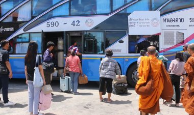 หยุดยาว 6 วันคนอีสานแห่เดินทางกลับภูมิลำเนา-บขส.คุมเข้มความปลอดภัยทั้งระบบ