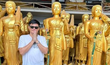 นักธุรกิจสายบุญ“CEO หล้า”ทำบุญถวายพระสีวลี  ขนาดสูง 2.20 ม. ตามวัด เดือนละ 1 องค์  เป็นพุทธบูชา