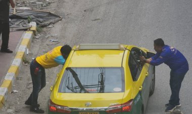 "บิณฑ์"และทีมนักแสดงละคร"ปล้นเหนือเมฆ"ส่งความสุขให้พี่ๆคนขับแท๊กซี่ ถวายเป็นพระราชกุศล