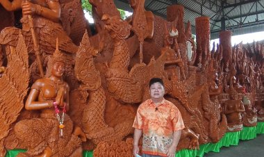 แห่เทียนเข้าพรรษาพิมายคึกคัก!แชมป์เก่าวัดเดิมรังสรรค์มั่นใจครองความยิ่งใหญ่อีกสมัย