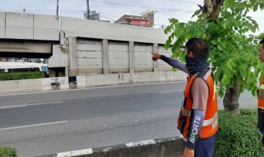 ชาวบ้านผวาสะพานกลับรถหน้าร้านแสงจันทร์ พระราม 2 ทรุด หวั่นซ้ำรอยโศกนาฎกรรมลาดกระบัง