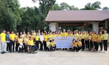 พช.น่าน ร่วมกิจกรรมรวมพลังสร้างสัปปายะสู่วัด สถานศึกษาและชุมชนด้วยวิถี 5 ส.เฉลิมพระเกียรติ