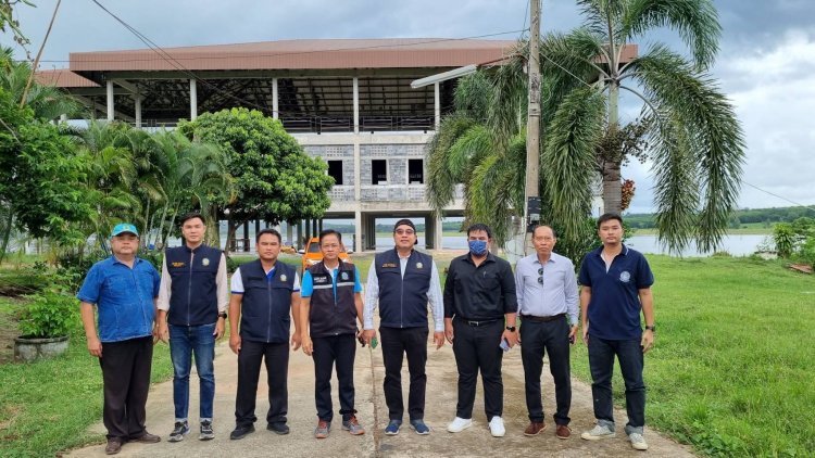 โครงการชลประทานศรีสะเกษ ลงพื้นที่ตรวจสอบผู้บุกรุกบริเวณอ่างเก็บน้ำ 4 แห่งในเขตพิ้นที่จังหวัดศรีสะเกษ