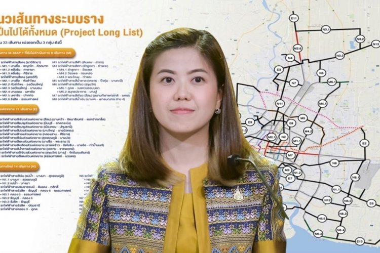 รัฐบาล"ลุงตู่"โชว์ความเจริญอีกขั้น!! ร่างแผนแม่บทรถไฟฟ้าฉบับใหม่ ครอบคลุม 33 เส้นทาง