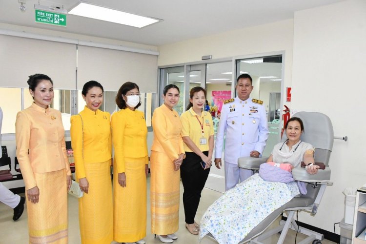 กาชาดชลบุรี ชวน ทำความดี บริจาคโลหิต เฉลิมพระเกียรติในหลวงเนื่องในโอกาสวันเฉลิมพระชนมพรรษา