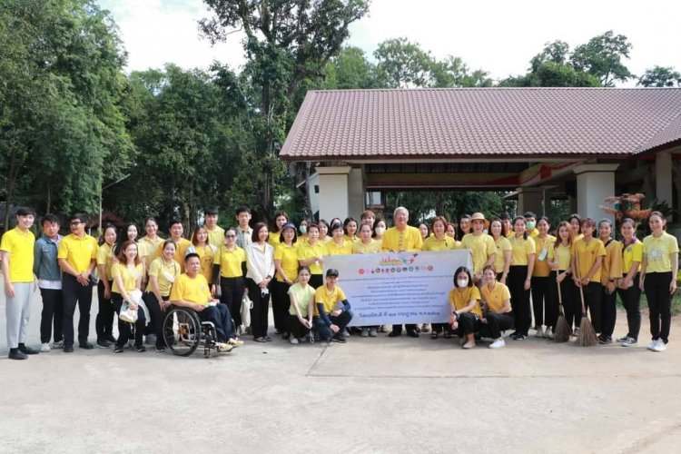 พช.น่าน ร่วมกิจกรรมรวมพลังสร้างสัปปายะสู่วัด สถานศึกษาและชุมชนด้วยวิถี 5 ส.เฉลิมพระเกียรติ