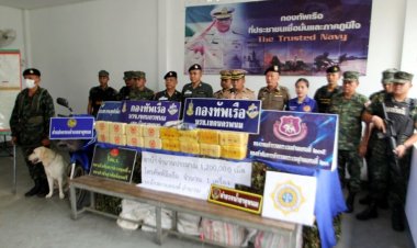 นรข.สกัดตรวจยึดยาบ้าสูตรใหม่ผสมกัญชา 1.2 ล้านเม็ด หวังตีตลาดขายวัยโจ๋